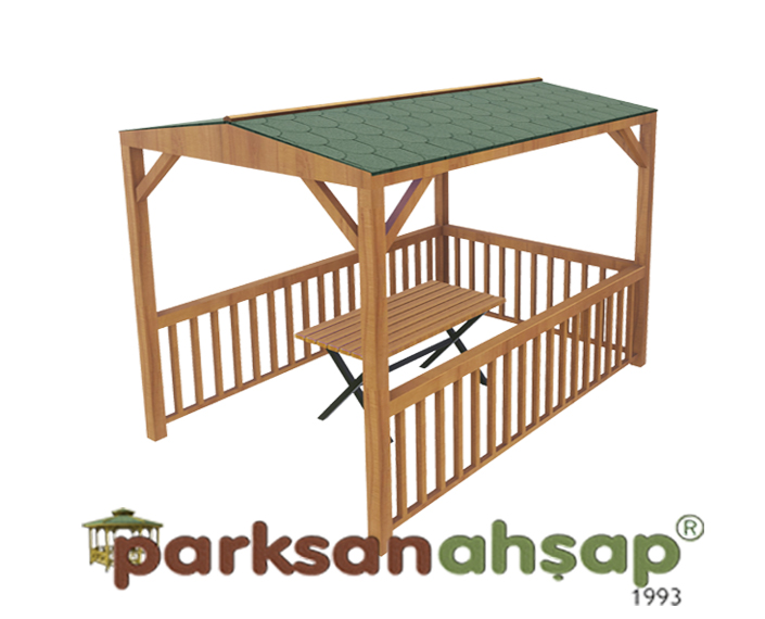 70106 - Ahap Ekonomik Mini Gazebo 200(L)x300(W)x250(H) cm